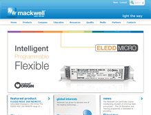 Tablet Screenshot of mackwell.com